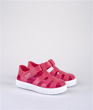 İgor Kız Çocuk Nıco Sandalet Ayakkabı Kırmızı S10289