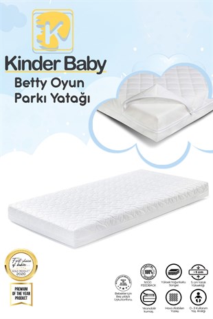 Kinder Baby Betty Oyun Parkı Yatağı 70*110 Cm