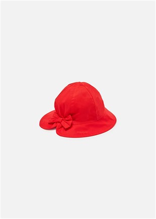 Mayoral Kız Bebek Fiyonklu Şapka Kırmızı 10182